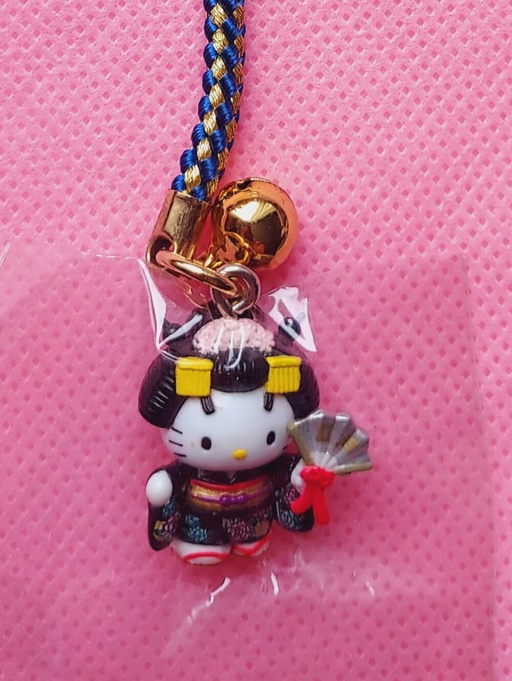 Sanrio Hello Kitty doll Samurai Charm vintage